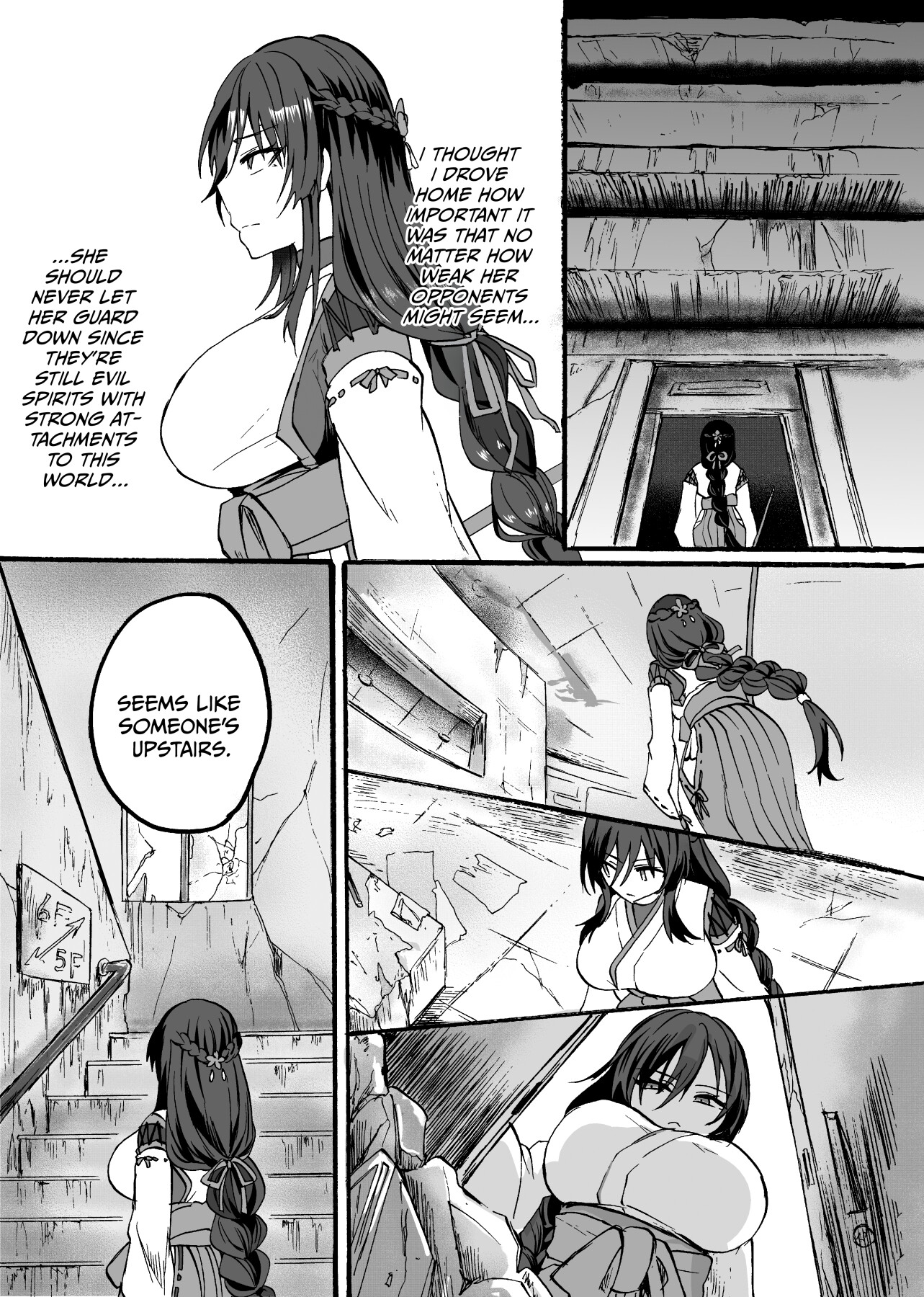 Hentai Manga Comic-Supernatural Incident ~ Exorcist Momiji Tsubaki's Case-Read-3